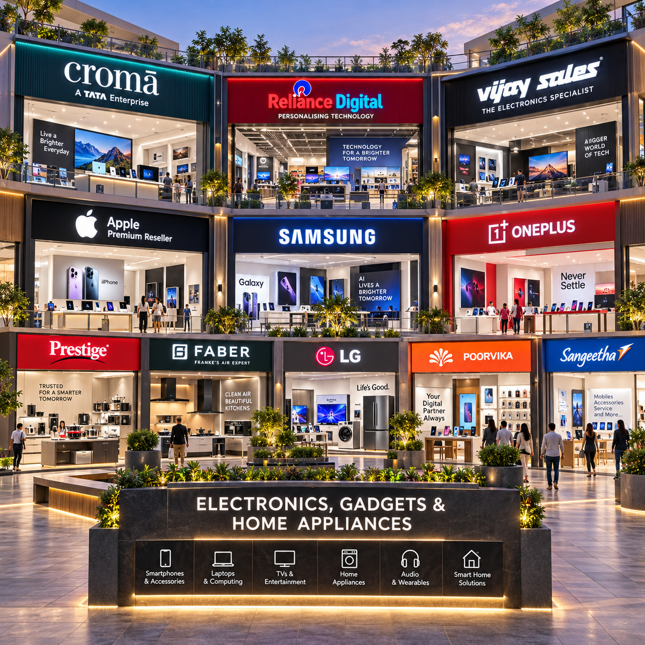 Electronics, Gadgets & Appliances